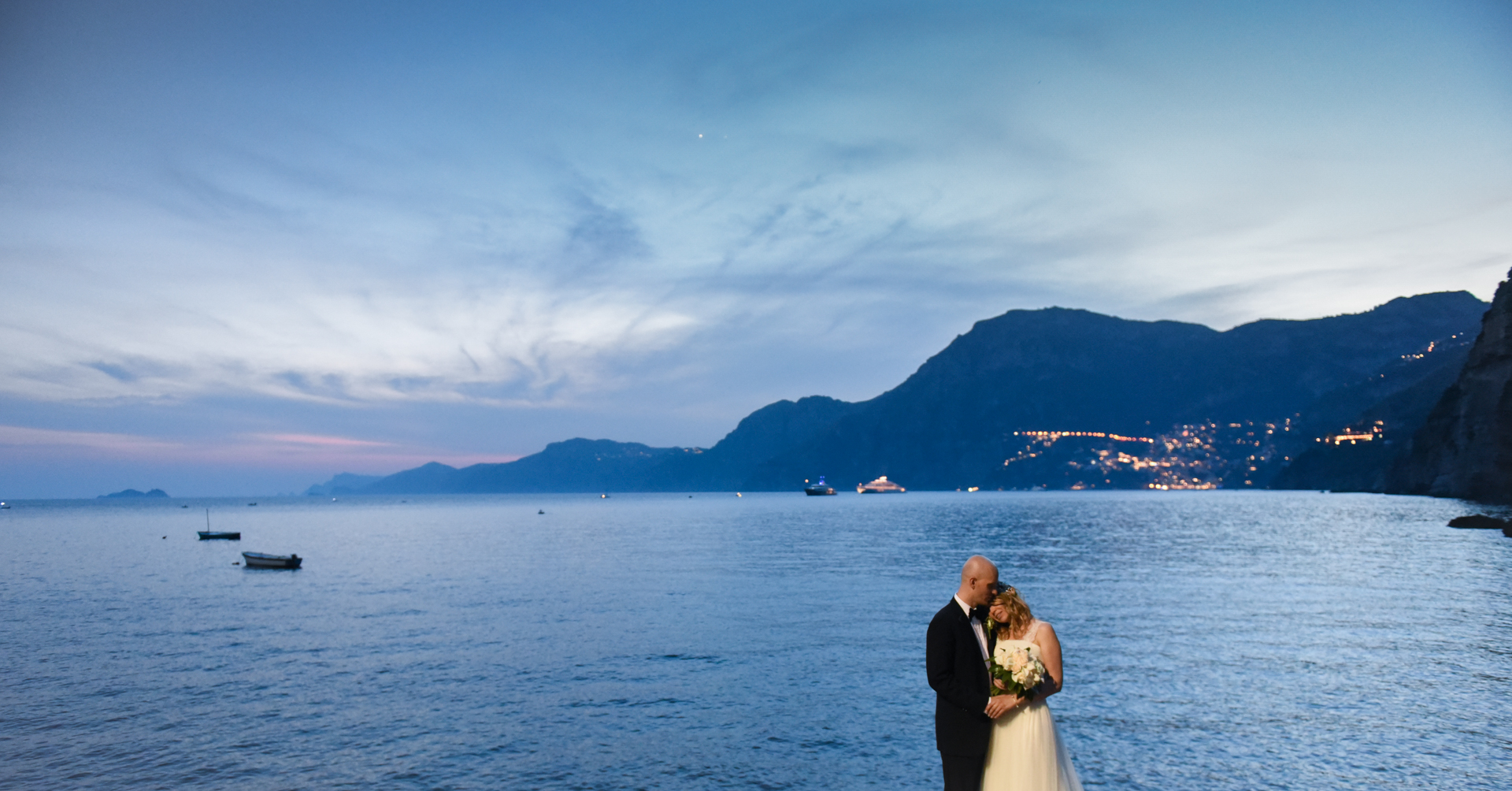 Olga & Evgeny in Praiano, Amalfi Coast